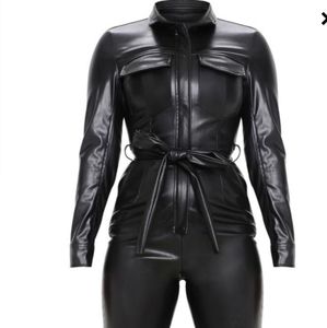 Pretty Little Things Black full body pants suit